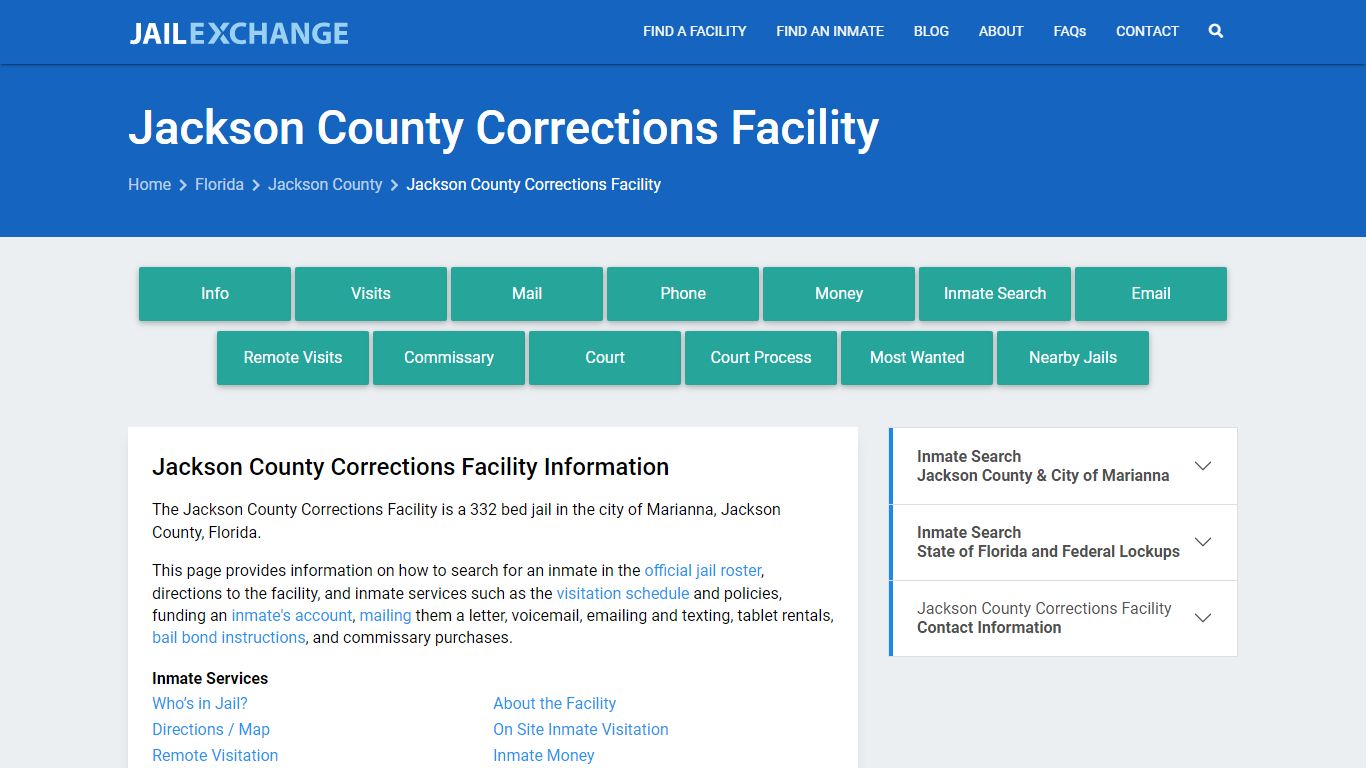 Jackson County Corrections Facility - Jail Exchange
